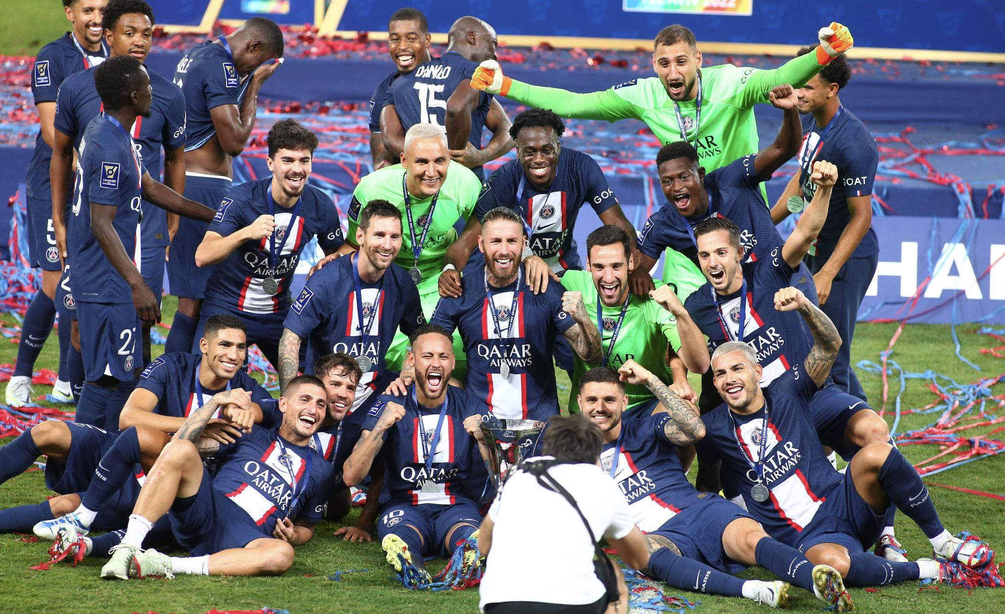 足球法国超级杯巴黎圣日耳曼胜南特