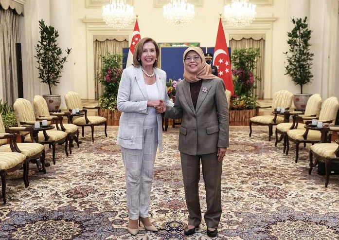 新加坡总理李显龙会见佩洛西一行，强调稳定中美关系重要性休闲区蓝鸢梦想 - Www.slyday.coM
