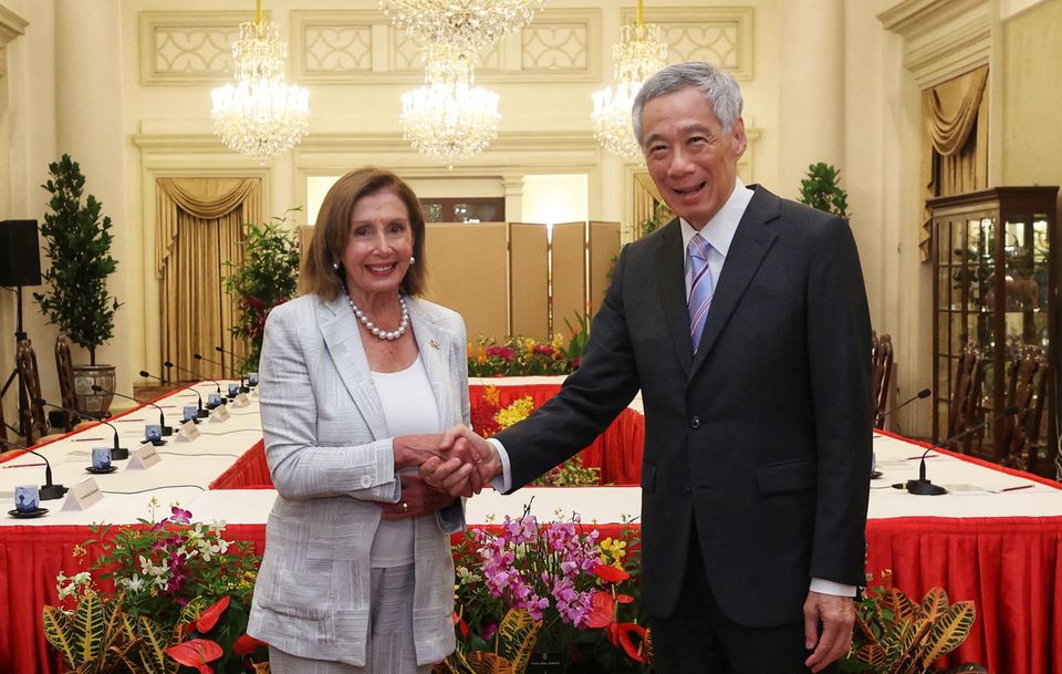 新加坡总理李显龙会见佩洛西一行，强调稳定中美关系重要性休闲区蓝鸢梦想 - Www.slyday.coM