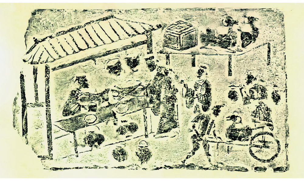 汉代酒肆画像砖