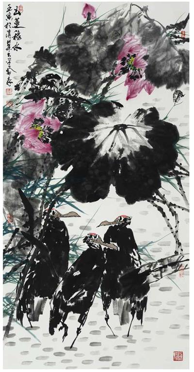 名家在线/著名画家乔森:把境与意融入大写意 缔造花鸟创作之美__财经