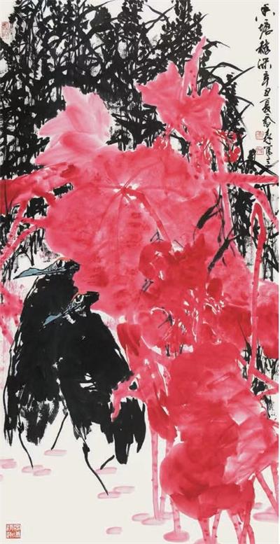 名家在线/著名画家乔森:把境与意融入大写意 缔造花鸟创作之美__财经