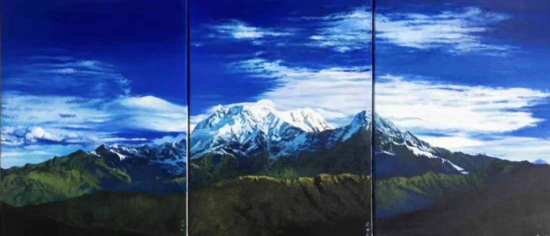 她瘫痪36年终开画展，每幅画背后都有故事休闲区蓝鸢梦想 - Www.slyday.coM