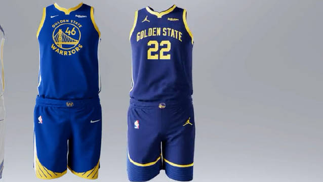 勇士队发布新赛季客场球衣和宣告版球衣
