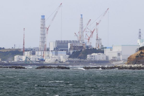 资料图片：2021年4月13日拍摄的日本福岛第一核电站。（新华社/共同社）
