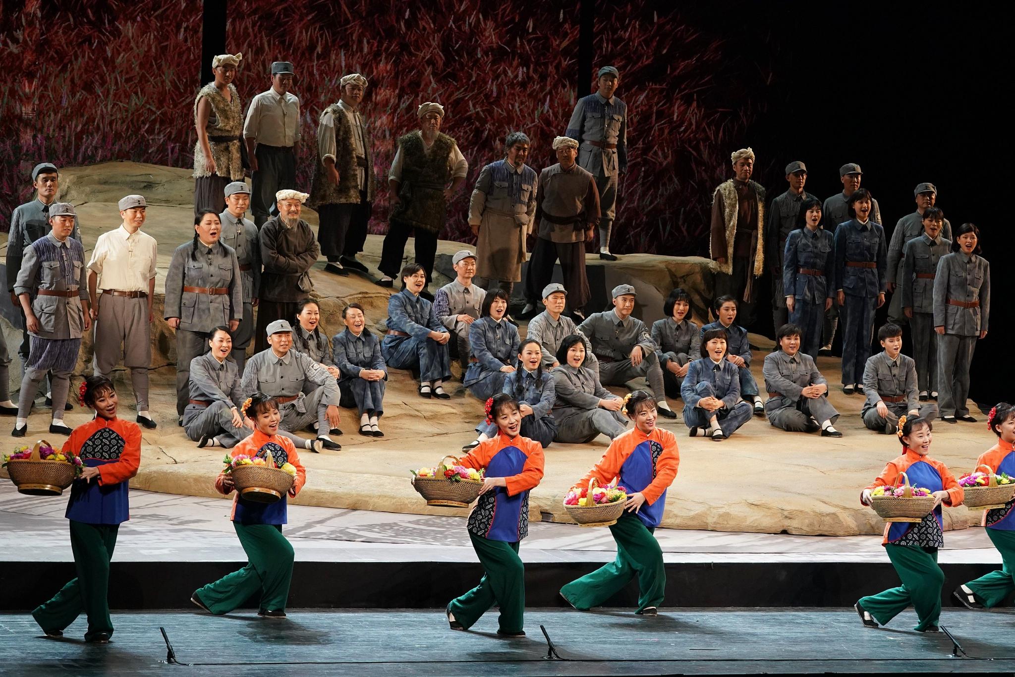 民族歌剧《唱响南泥湾》讲述鲁艺故事|南泥湾|延安市|唱响南泥湾_新浪