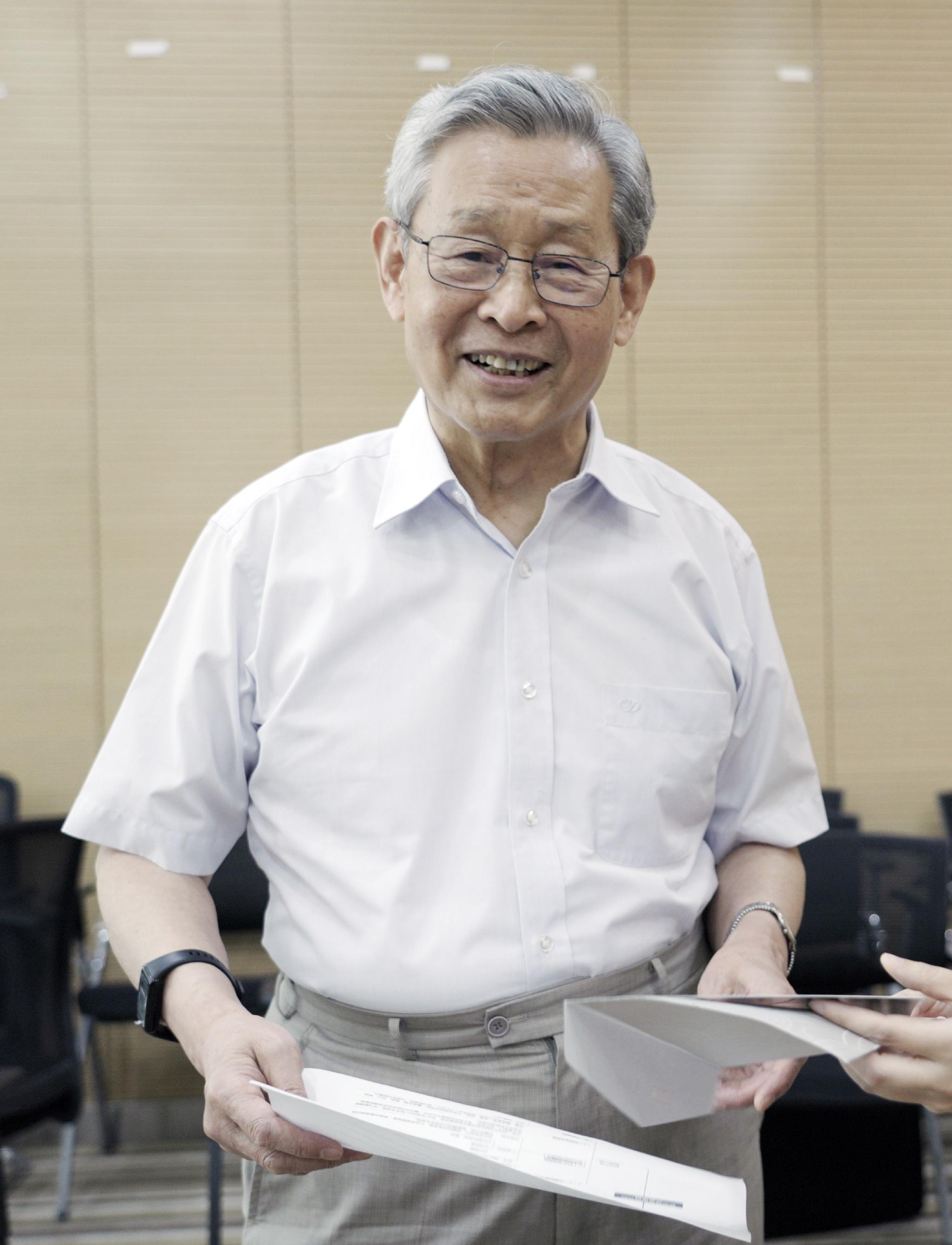 中国工程院院士,中国工程院原副院长杜祥琬. 张春昱 摄