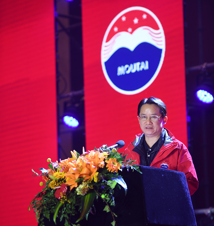 贵州茅台集团党委书记,董事长丁雄军  视觉中国 资料图