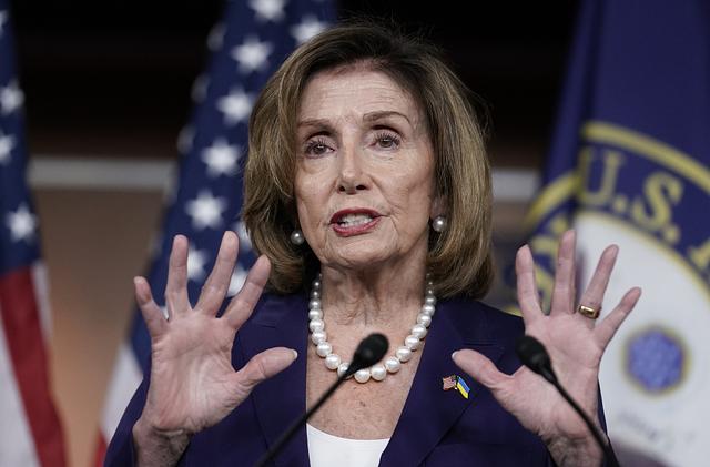 国众议院议长南希·佩洛西. 视觉中国 图