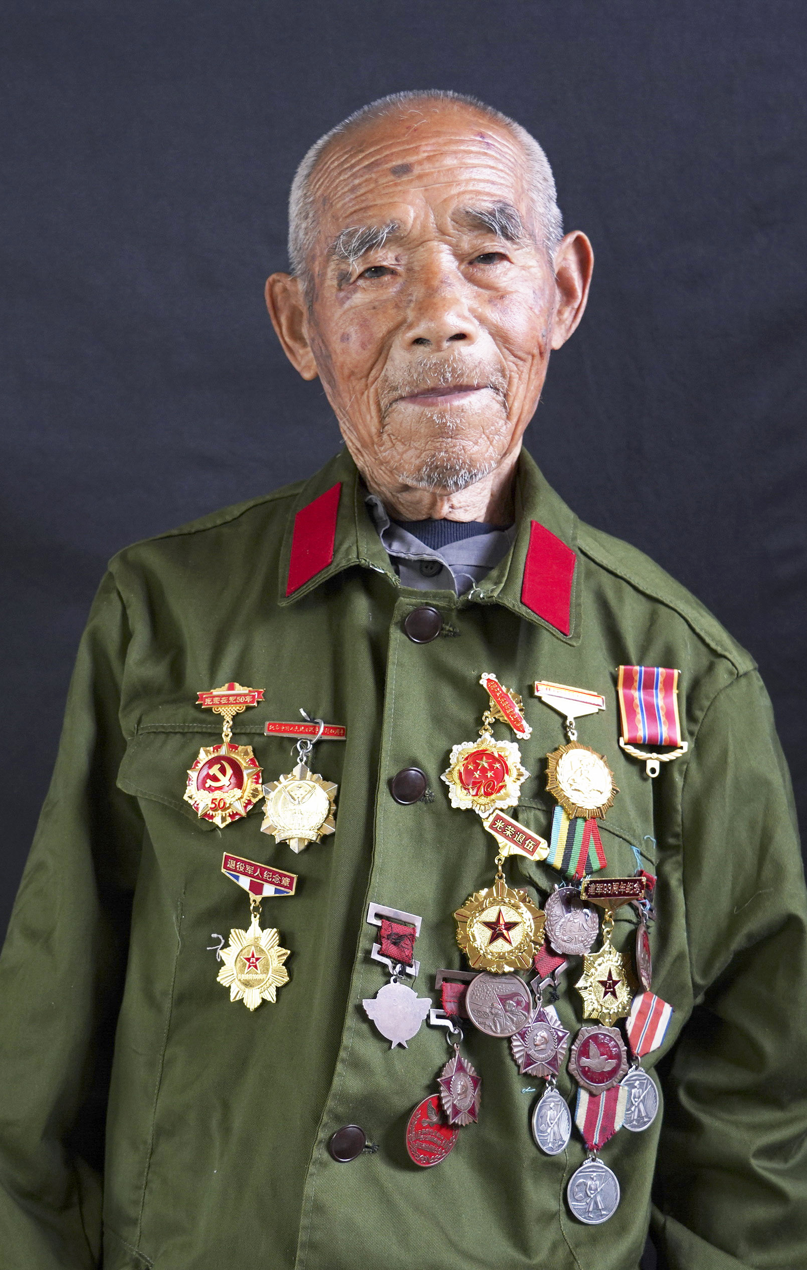 浴血荣光丨致敬抗战老战士郭振江