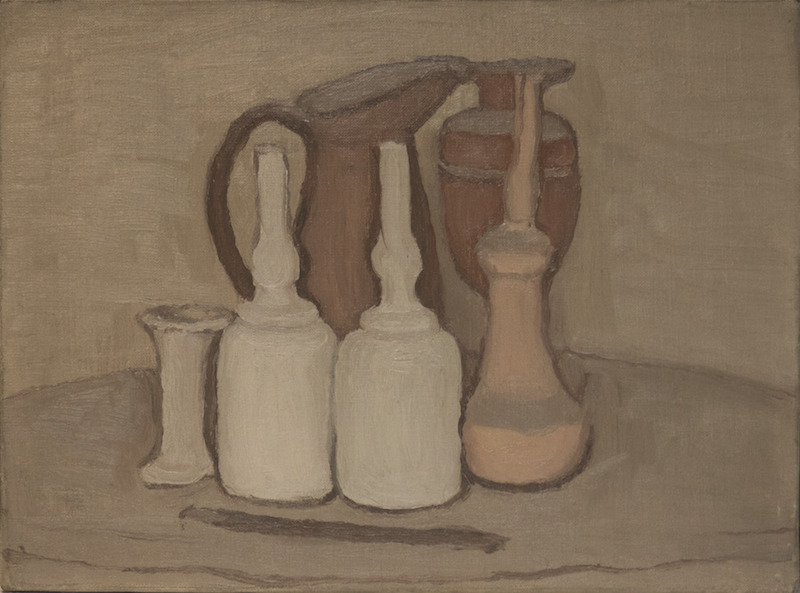 莫兰迪,静物画,布面油画