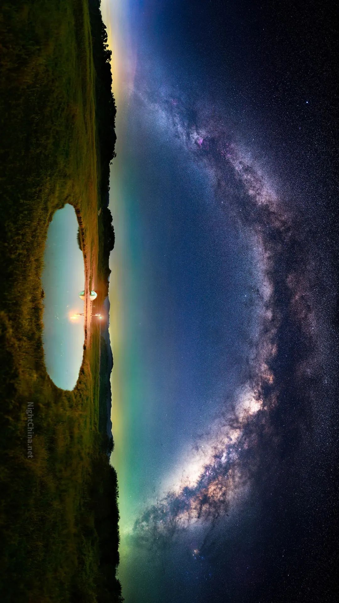 湖区的星空 | 夜空中国__财经头条