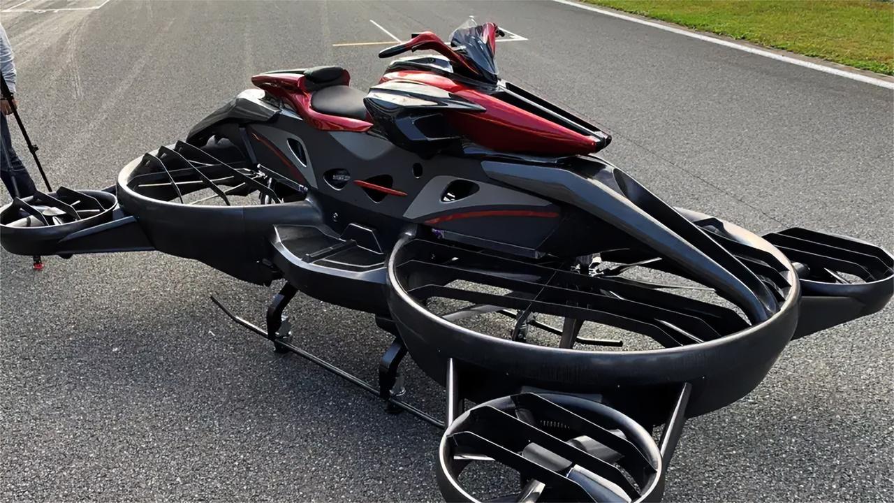 飞行摩托车开卖了,售价435万元,限定200台,你会买吗