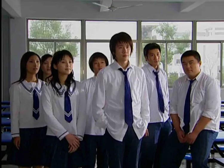 《十八岁的天空》里的学生们