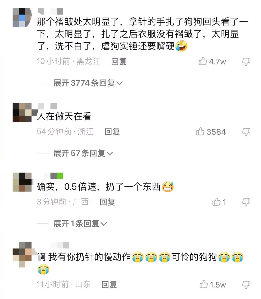网红表情包“委屈小狗”遭针扎虐待？主人回应：就为涨粉折磨它！休闲区蓝鸢梦想 - Www.slyday.coM