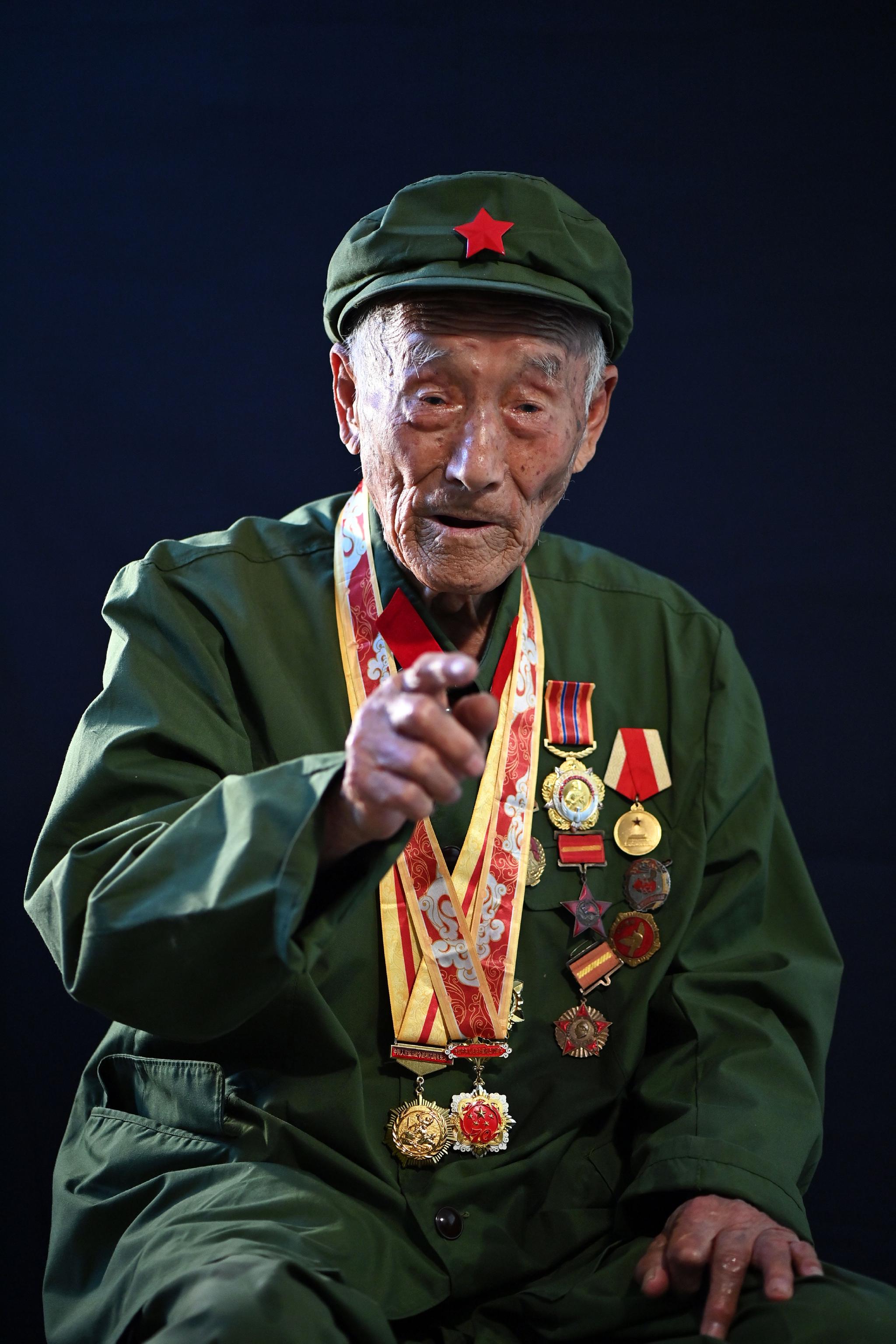 浴血荣光丨致敬抗战老战士张立忠