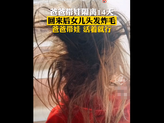 爸爸用扁担挑着双胞胎出门:果然,爸爸带娃,野得头皮发麻!