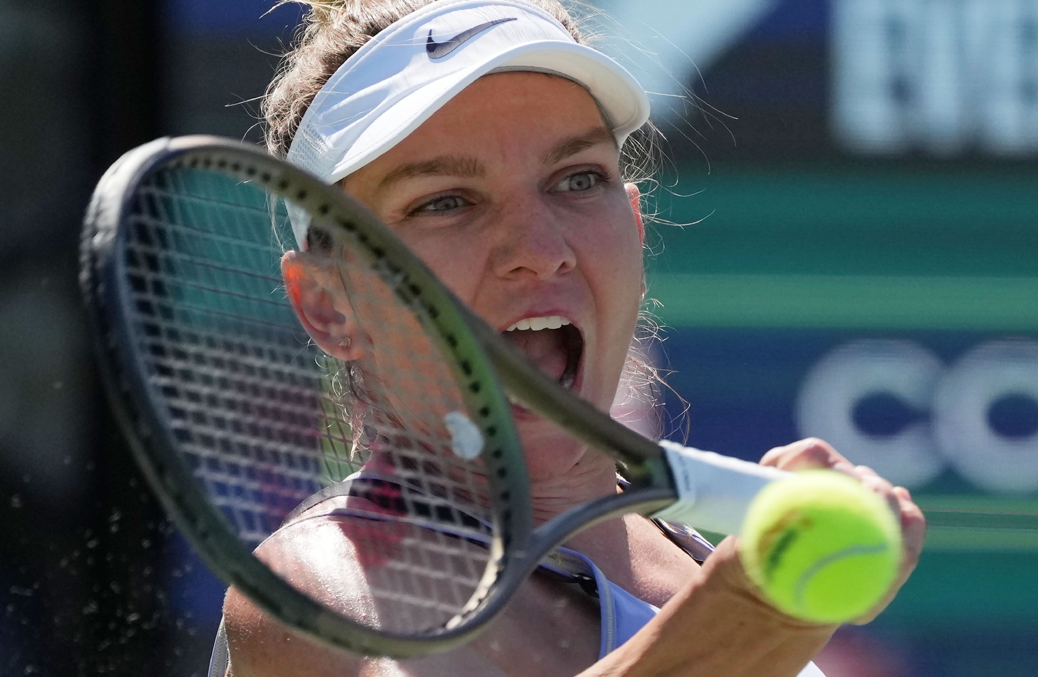 网球加拿大国家银行公开赛哈勒普晋级半决赛