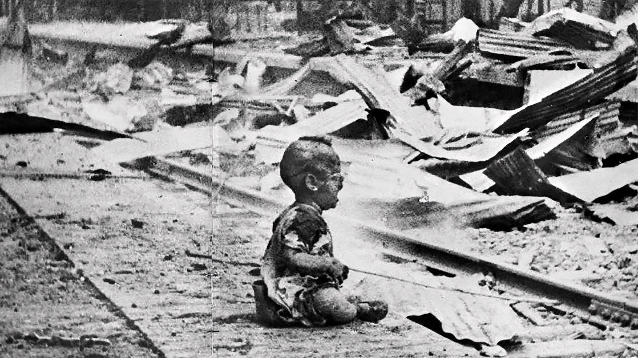 勿忘!淞沪会战爆发85周年:八百壮士浴血奋战 婴儿在废墟中大哭