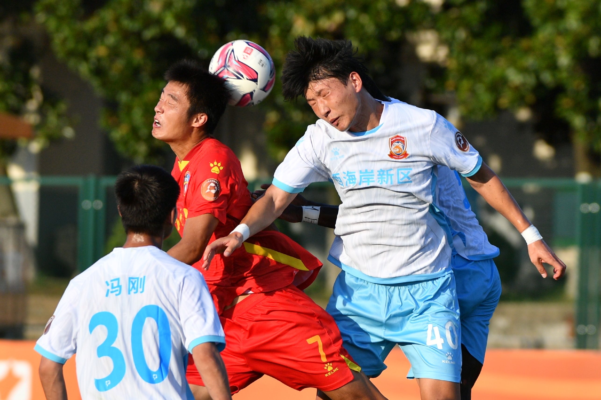 足球中甲青岛青春岛胜北京北体大