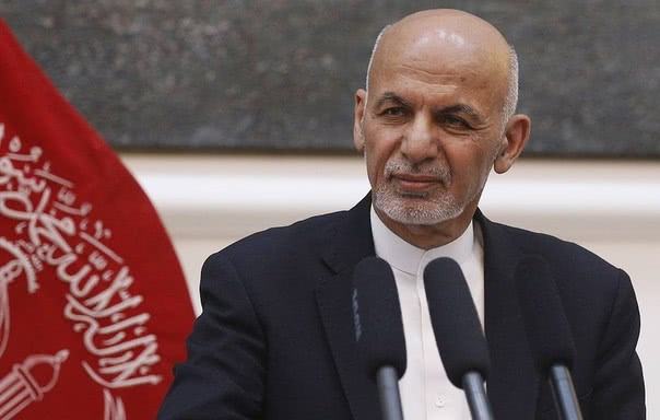 阿富汗前总统加尼.&nbsp; &nbsp;资料图