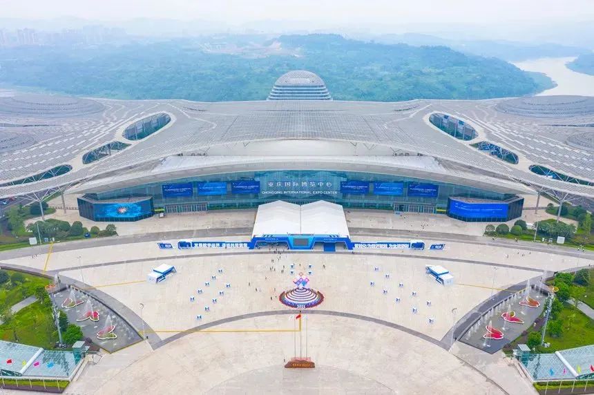 重庆国际博览中心(资料图) 邹乐 摄