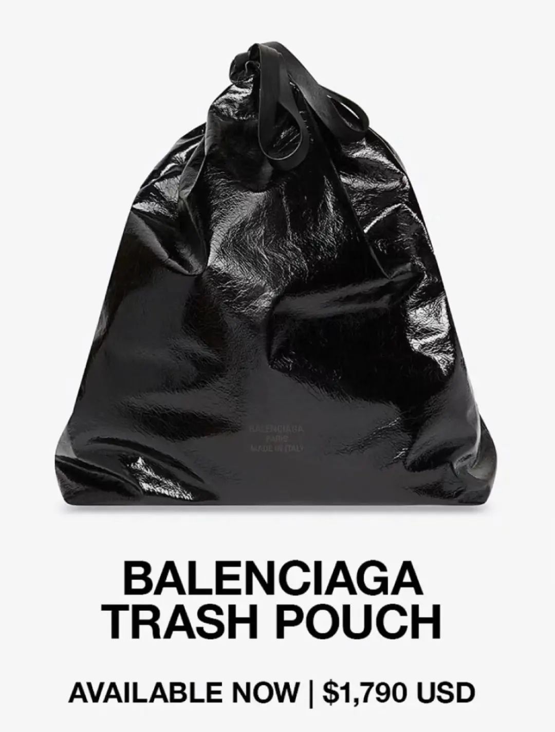 巴黎世家的天价"垃圾袋",是土味还是时尚?__财经头条