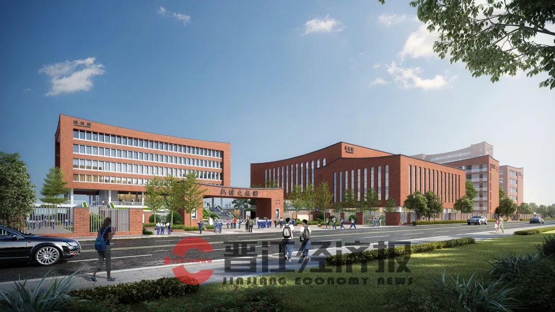 季延中学新塘分校主广场,综合楼效果图晋江市第九实验小学晋江市第