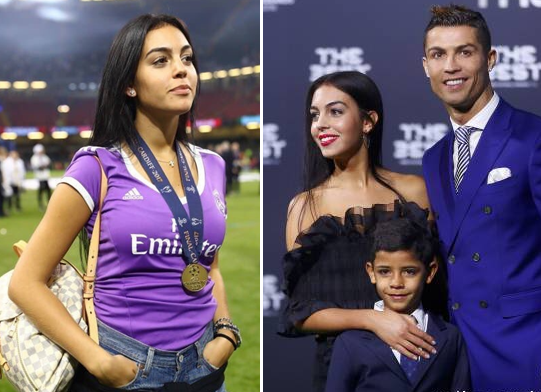 乔治娜晒与迷你罗合影!一家人幸福,像母女又像姐弟,c罗好眼光