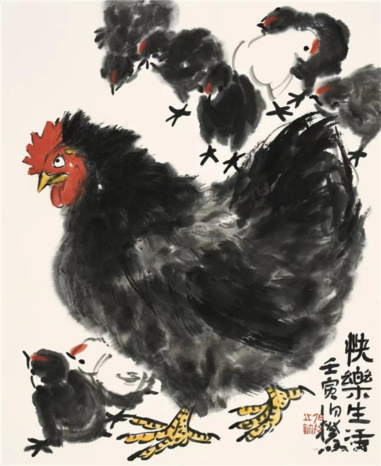 伯揆画小品(鸡),味道十足(四)|小品|画鸡|写意_新浪新闻