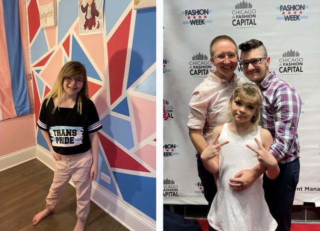 纽约时装周首位变性模特年仅10岁4岁起就定位自己是她