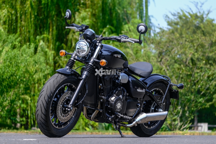 凹造型比v缸更重要 试驾汉威巡航yp500__财经头条