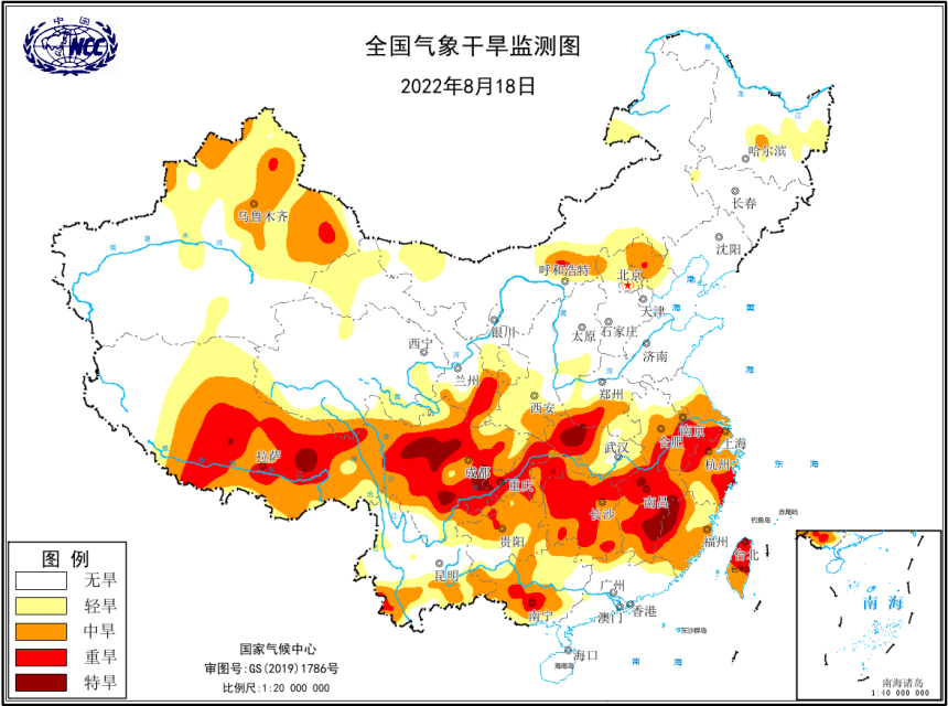 今年首个干旱预警发布南方肆虐持久的高温只有等台风来浇灭
