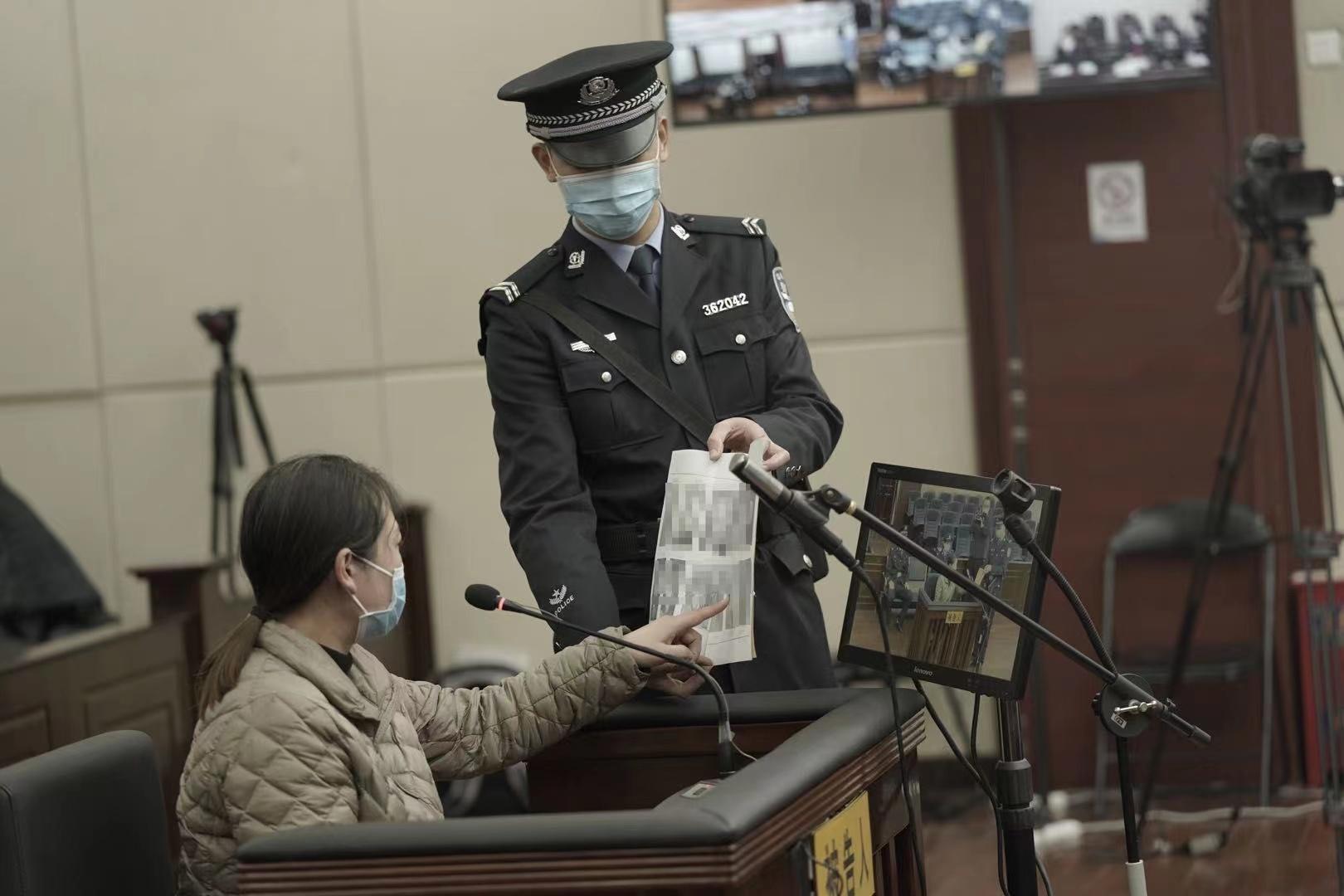 2020年12月，劳荣枝案一审在南昌市中级人民法院第一次开庭。图源南昌市中级人民法院