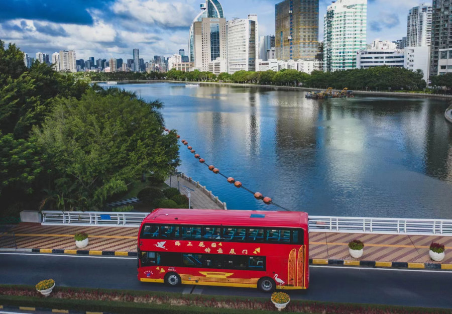 厦门双层巴士2022图片