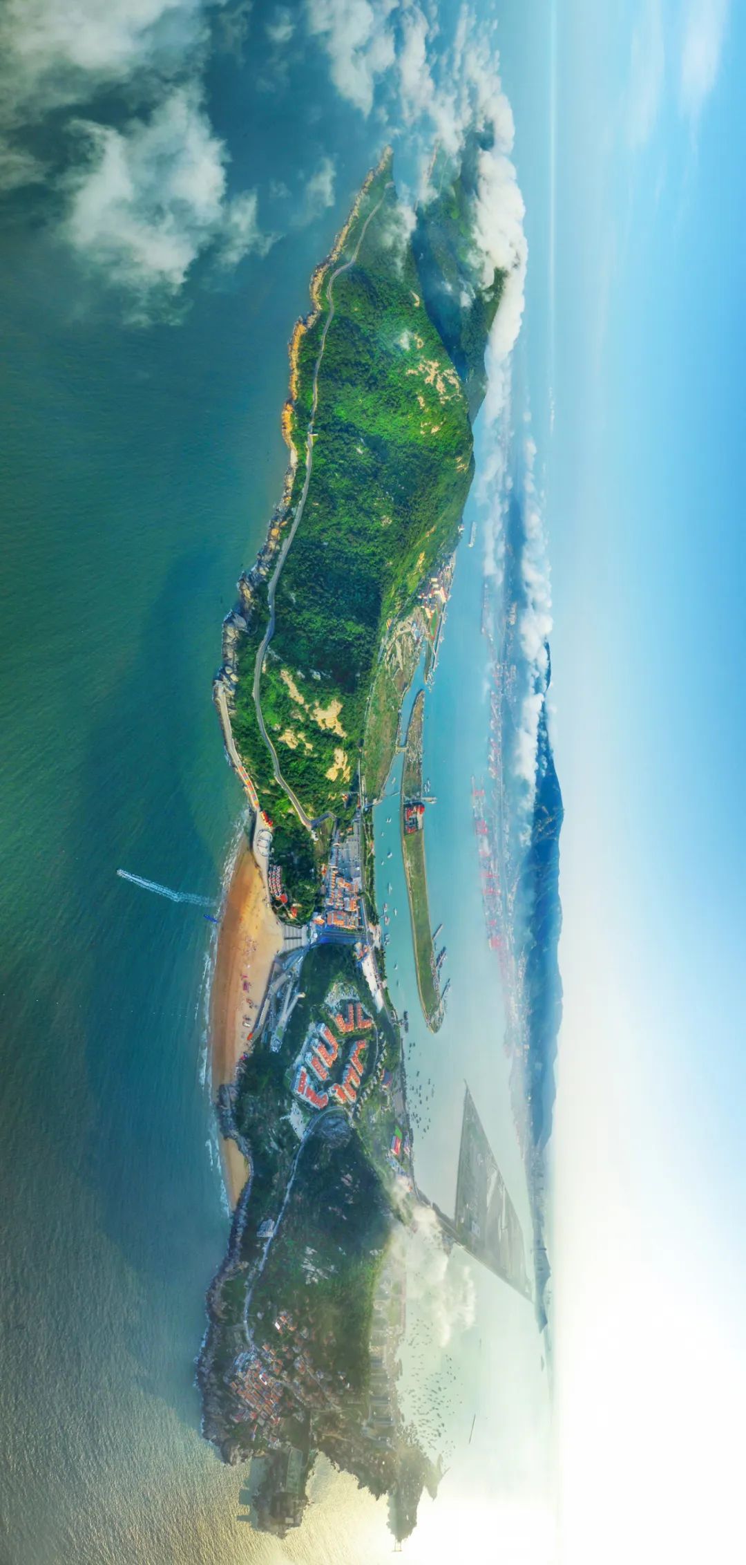 连岛，是江苏最大的海岛。摄影/王健民