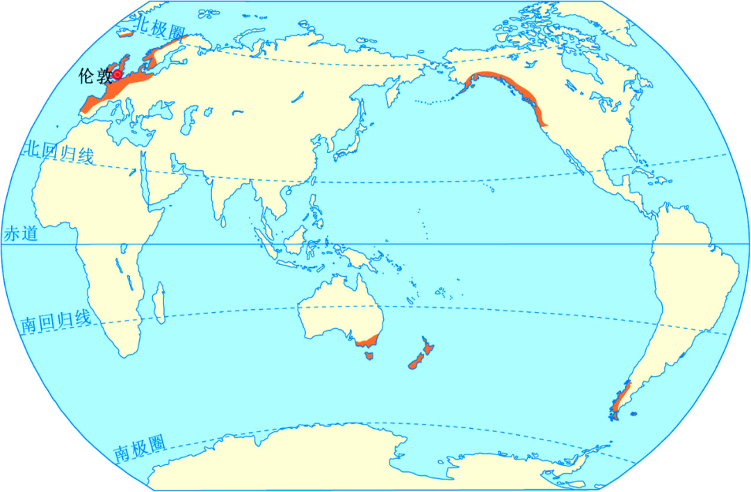 温带海洋分布地区图片