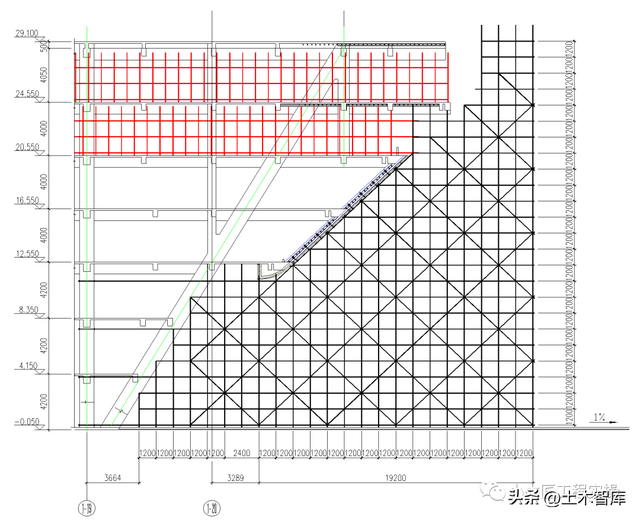 挑檐结构支模架9种方案选型，工地都在用__财经头条