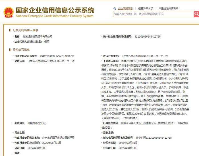 图自国家企业信用信息公示系统