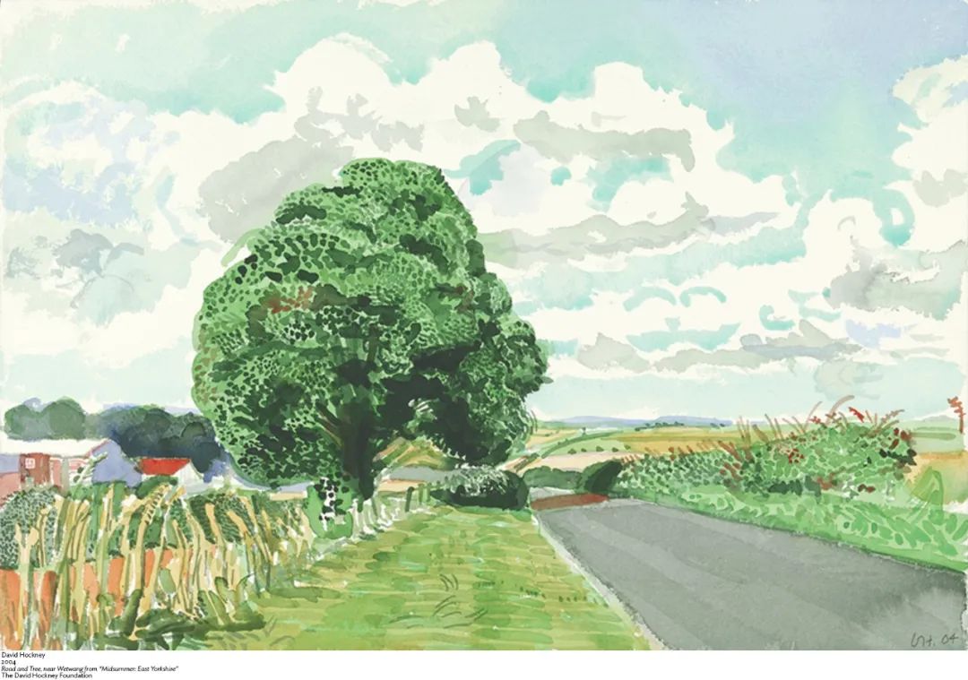 "春至诺曼底",美国展大卫·霍克尼ipad绘画|霍克尼_新浪财经_新浪网