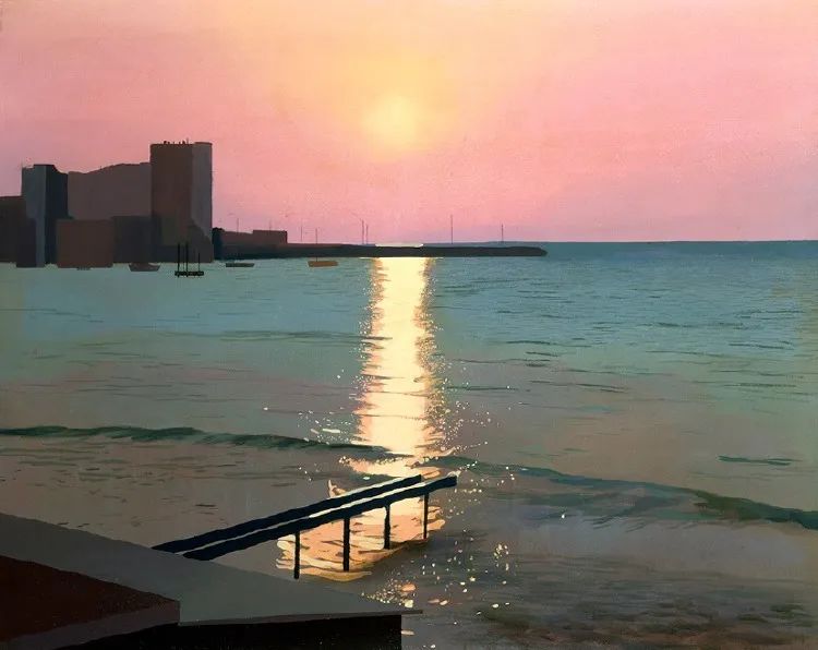 "春至诺曼底",美国展大卫·霍克尼ipad绘画