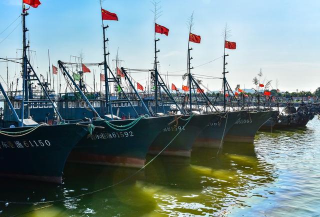 黄海休渔即将结束 山东日照渔船整备待发|黄海|渔船|休渔期_新浪新闻