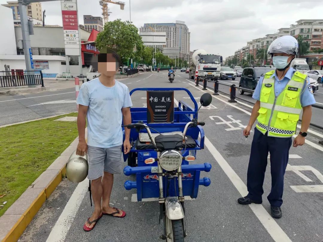 【曝光】澄海多名三輪車主因這事,被交警曝光,有你認識的嗎?