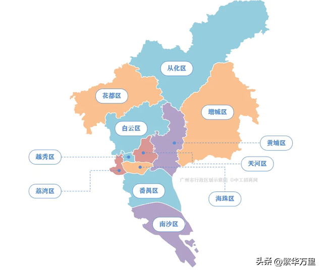 广州市的区划调整,广东省的省会城市,为何有11个区?__财经头条