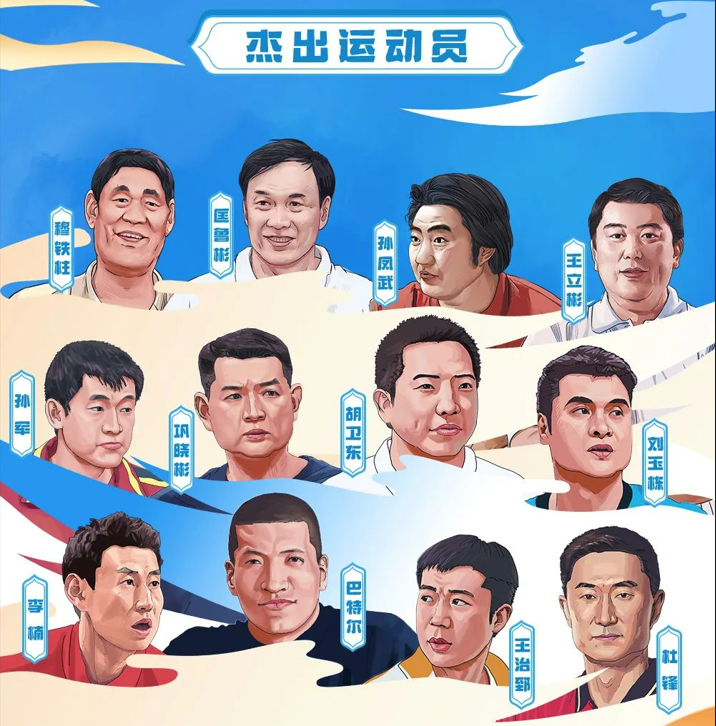 12名男运动员入围中国篮球名人堂30人提名名单。 图/中国篮协