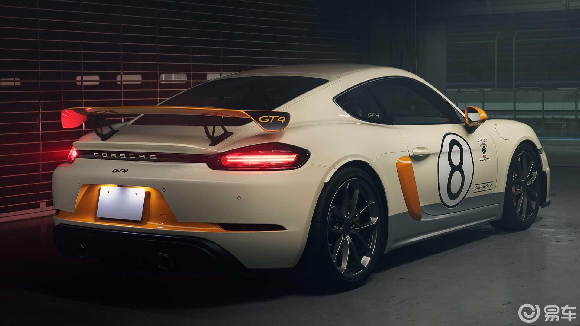 保时捷718 cayman gt4特别版官图 致敬906冠军赛车-新浪汽车