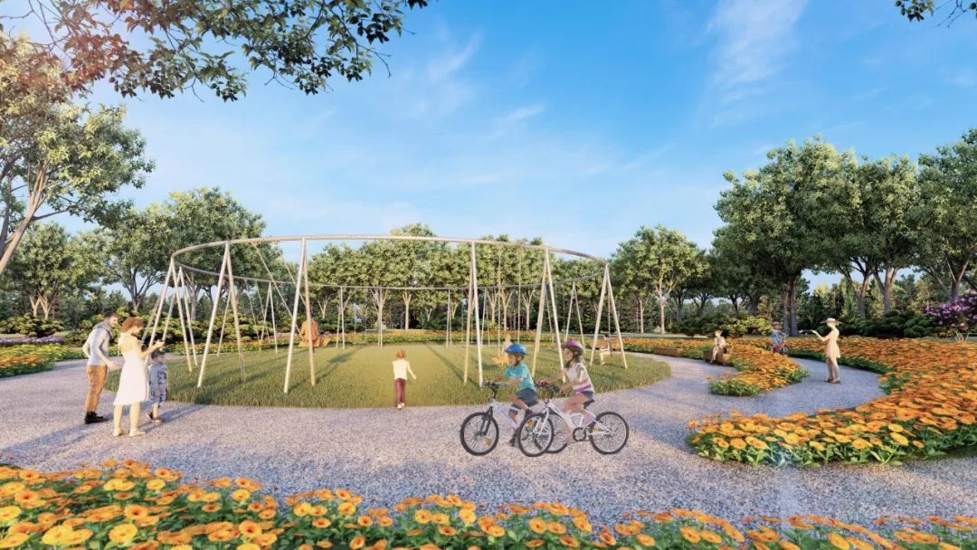 风谷智慧运动休闲公园效果图.