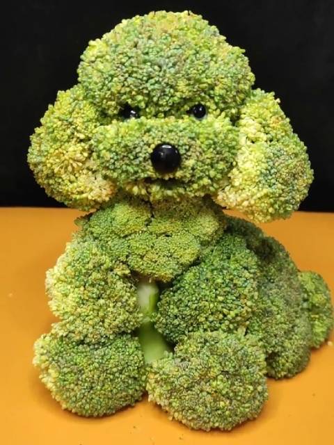 葫芦岛网友用蔬菜雕刻创作超可爱蔬菜都成精了