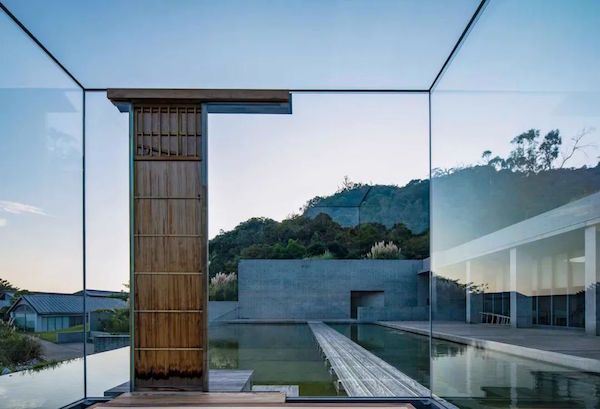 安藤忠雄设计的杉本博司美术馆"时间的回廊"&nbsp