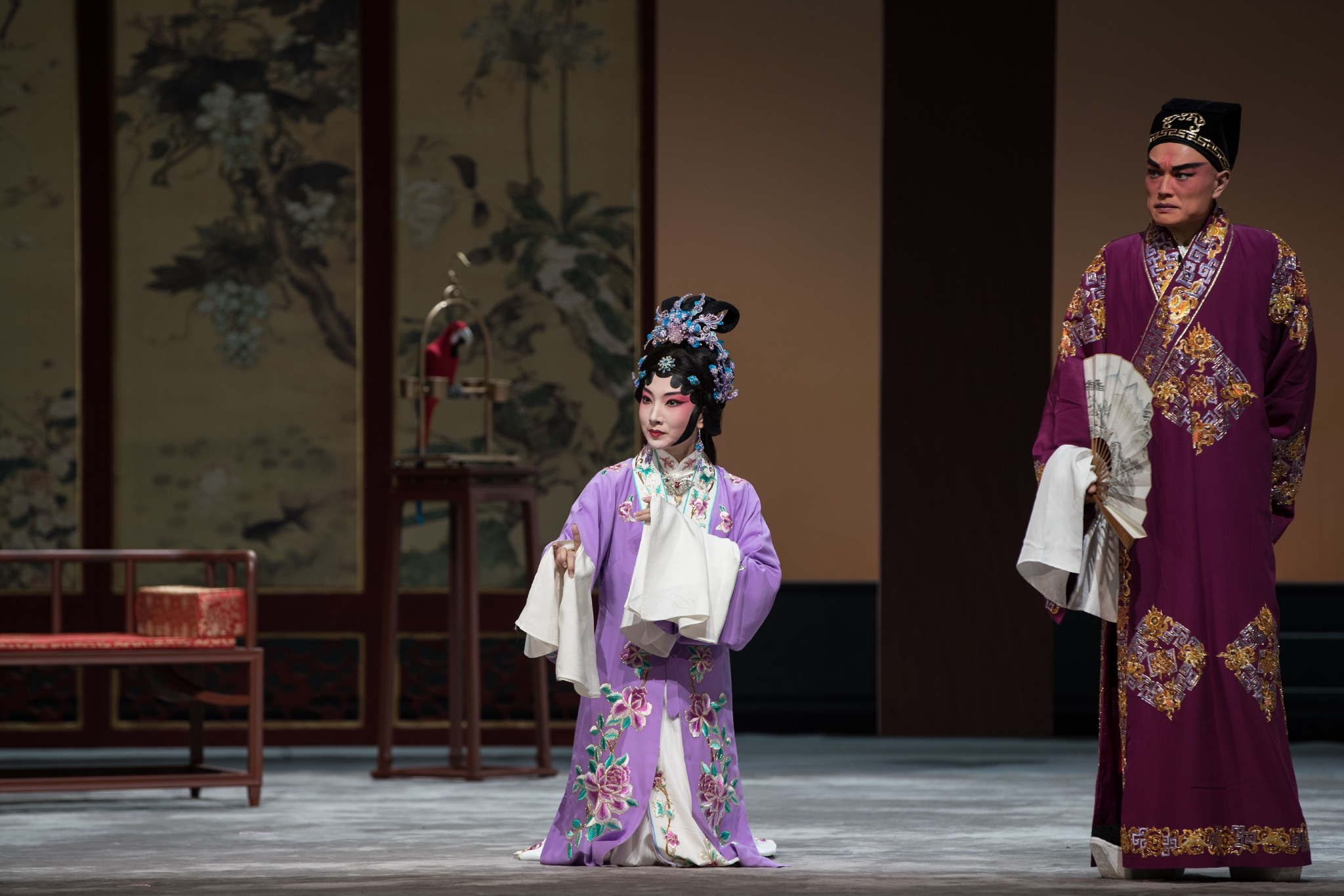 《五女拜寿》剧照名家名角"全梁上坝" "鲜活"打造时代经典国家京剧院